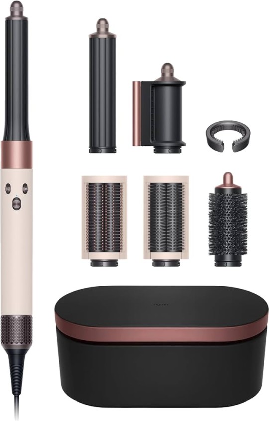 ست استایلر دایسون dyson airwrap ceramic pink and rose gold